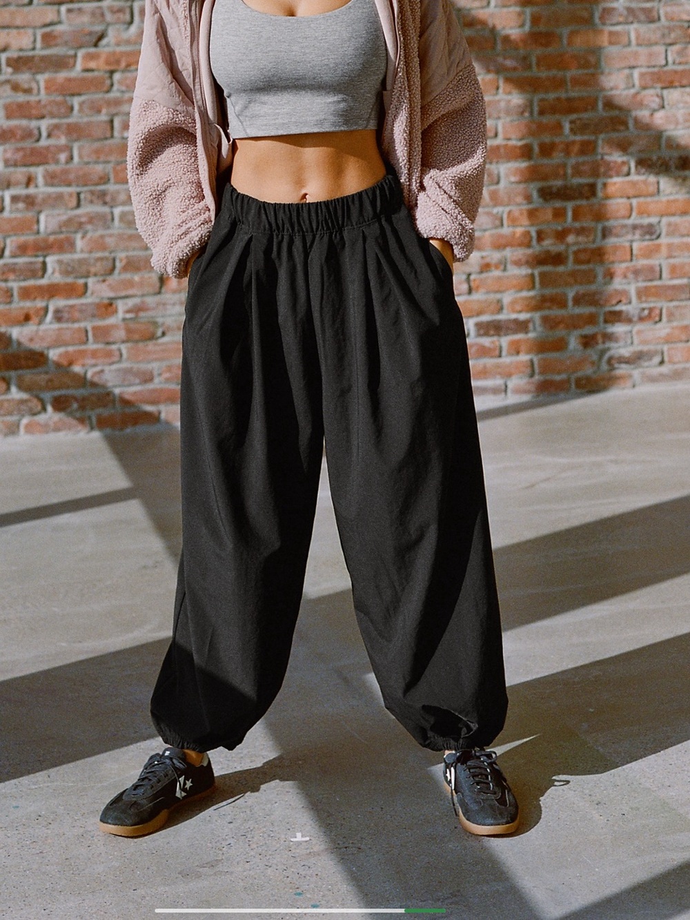 OFFLINE by Aerie Nice Moves Balloon Pant Black Sz.Xs